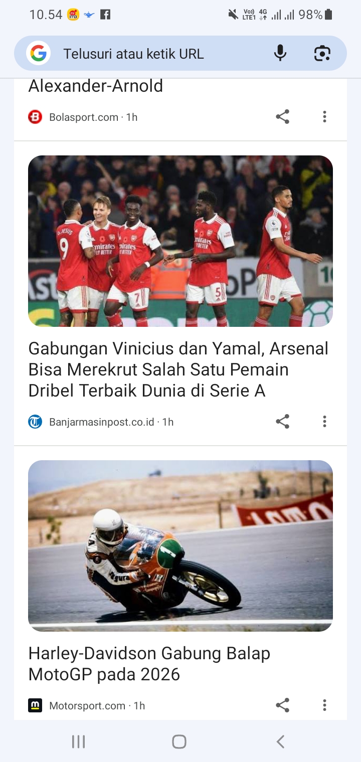 Tayangan Google Discover