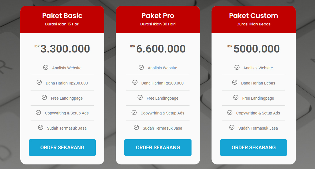 Paket iklan google ads langsung tayang